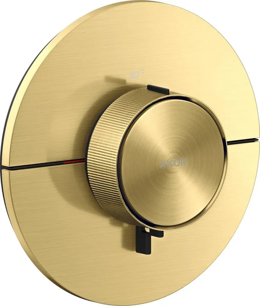 ShowerSelect ID Duschthermostat rund für 1 Verbraucher Brushed Brass 36759950