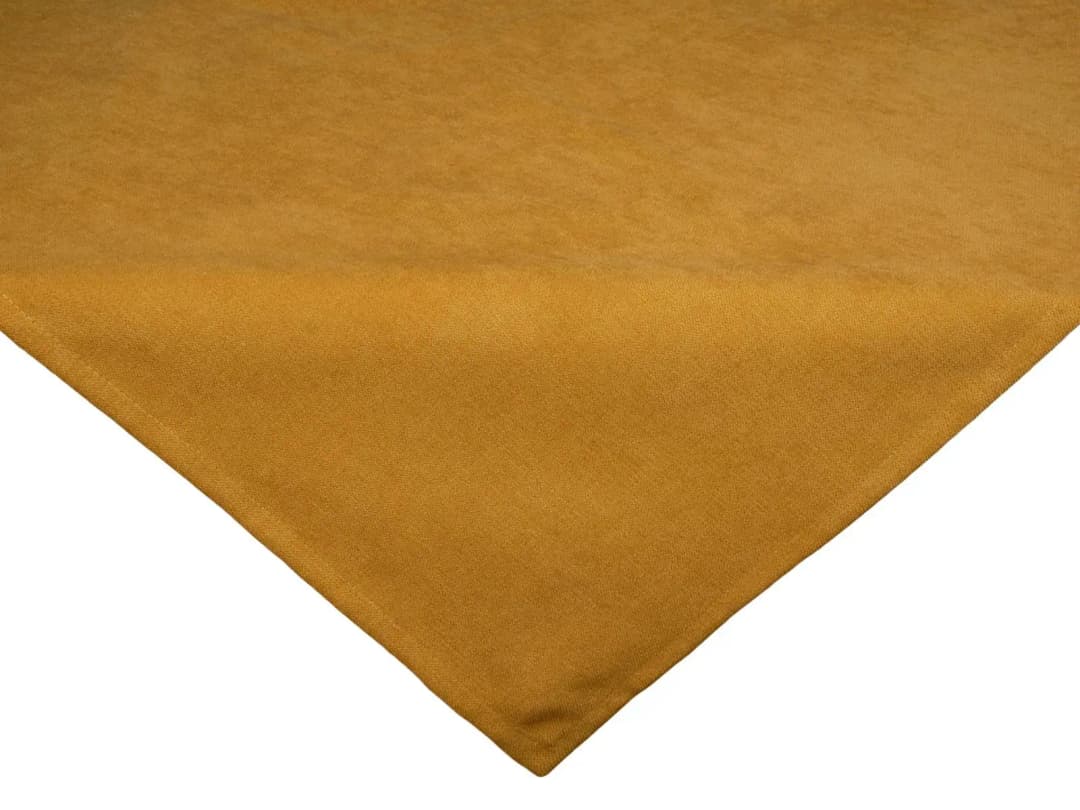 Mitteldecke FarbTon 80 x 80 cm Curry-gelb