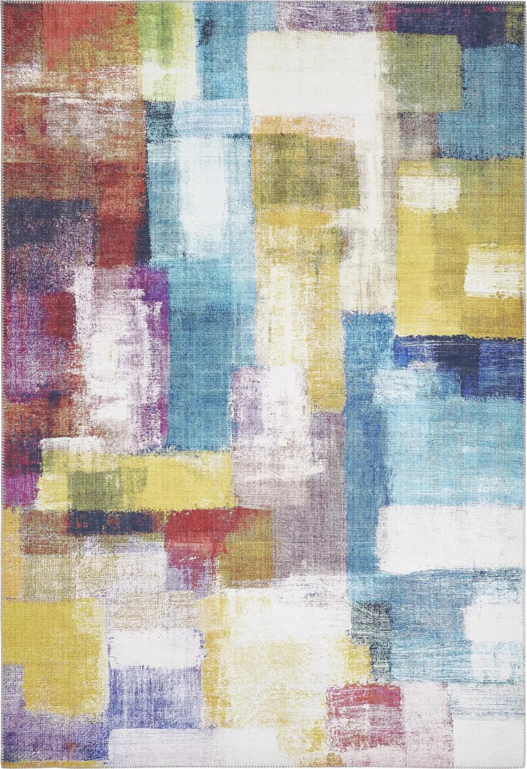 Prima 2 Kurzflorteppich 120 x 170 cm Mehrfarbig