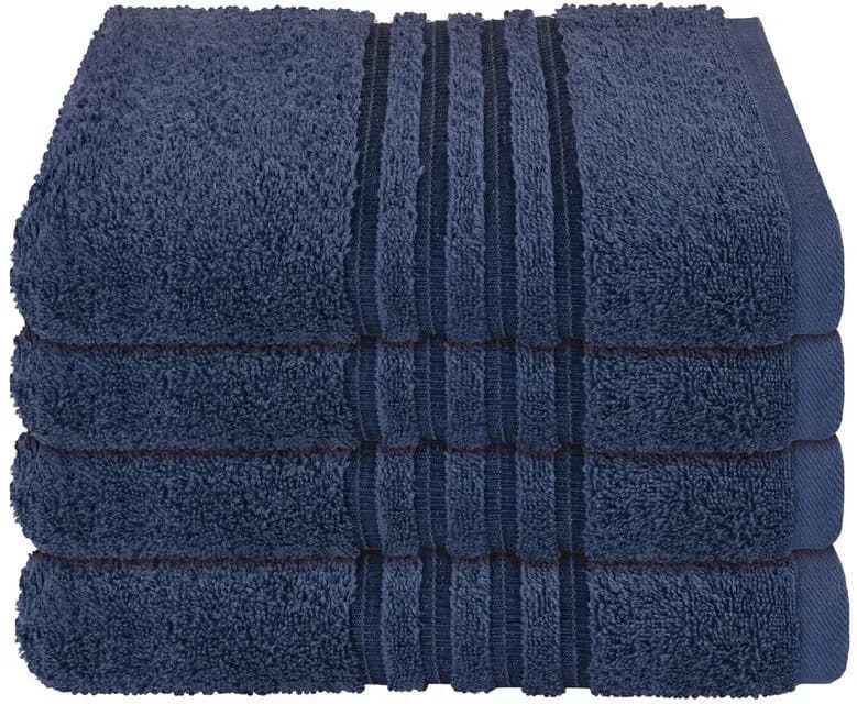 Milano Handtuch 4 x 50 x 100 cm marine