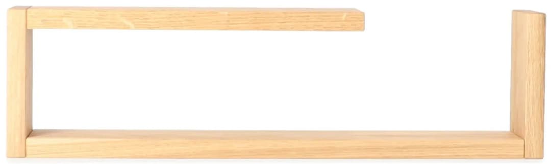 Wandregal Lilian 59,5 x 16,5 x 9 cm Beige