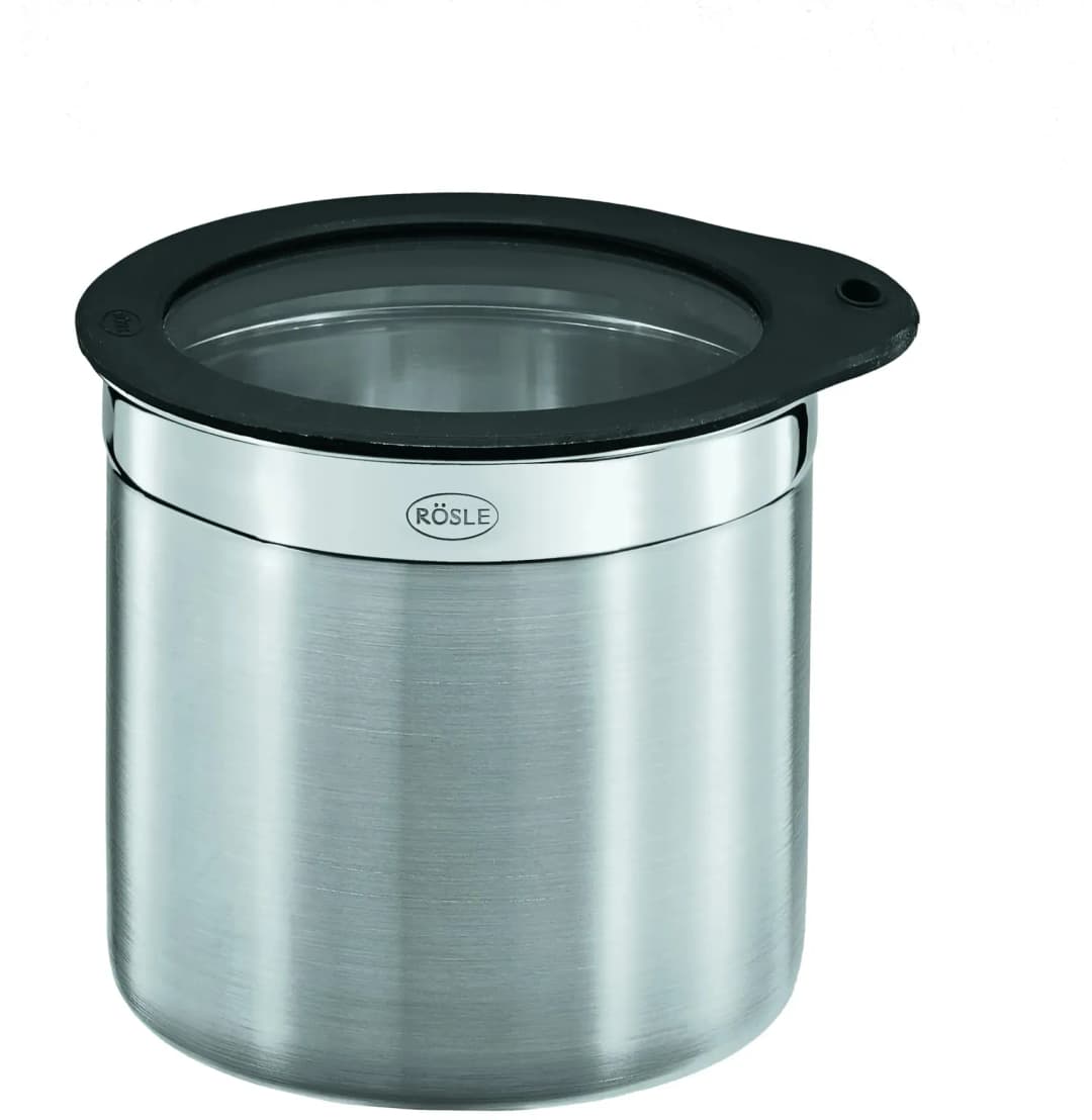 Frischhaltedose rund schwarz 12 cm 1,4 l
