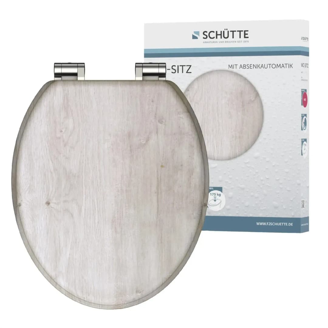 WC-Sitz Light Wood Braun