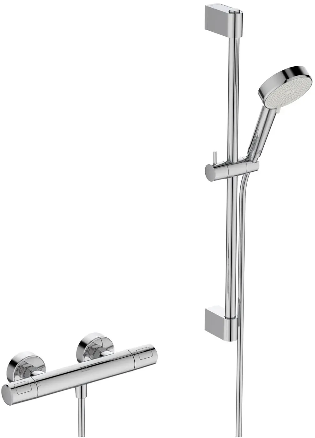 Ceratherm T 25N Duscharmatur mit Thermostat rund für 2 Verbraucher Chrom A8528AA