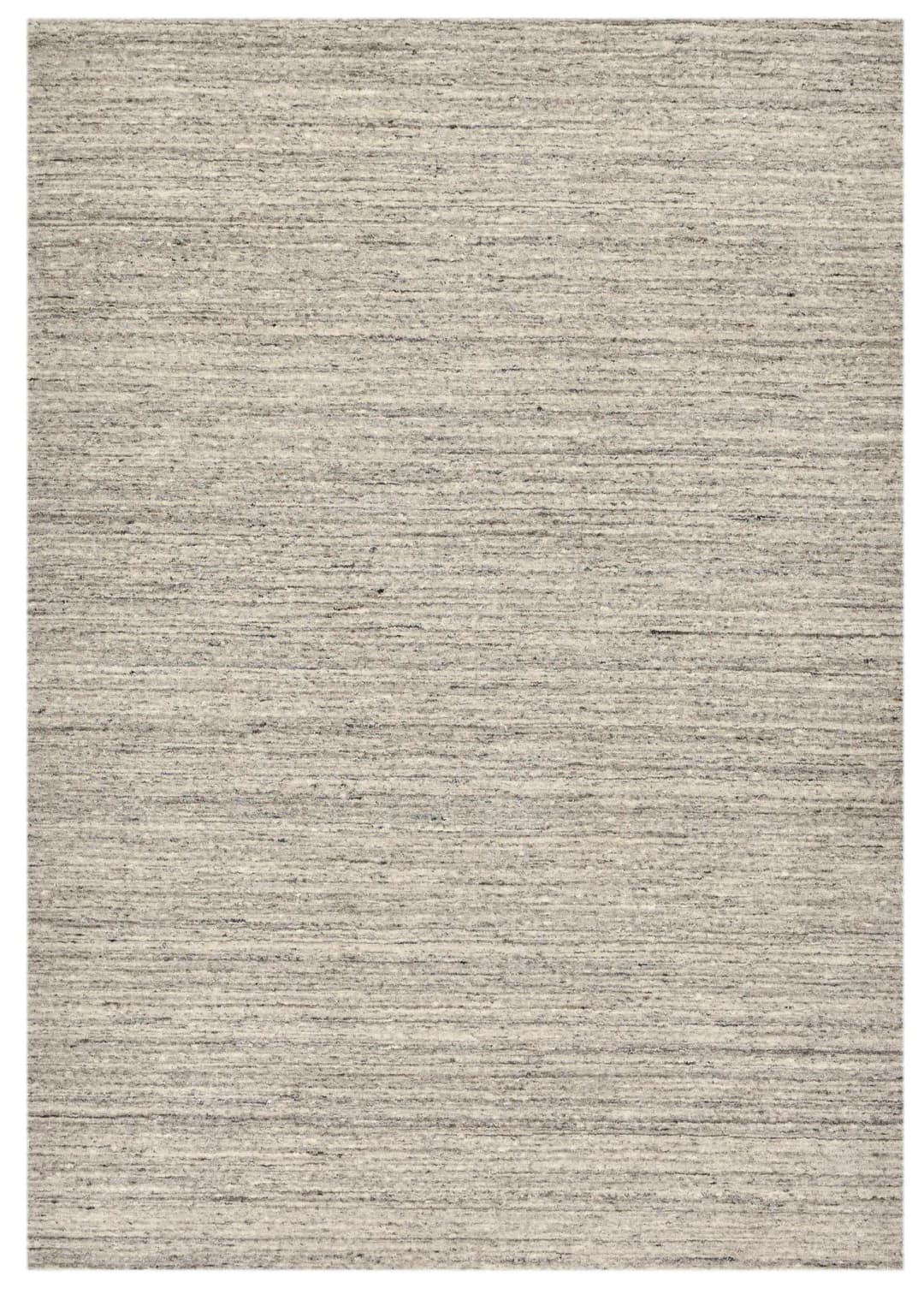 Pure UNI Handwebteppich 90 x 160 cm Grau