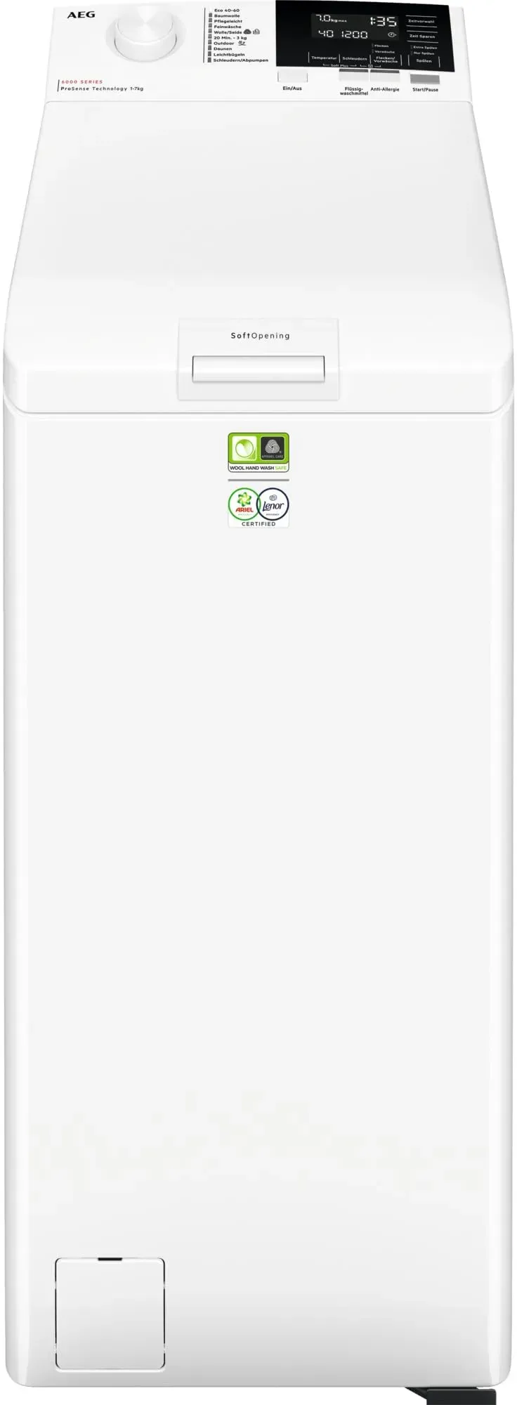 LTR6A60370 Toplader (7 kg, 1300 U/min)