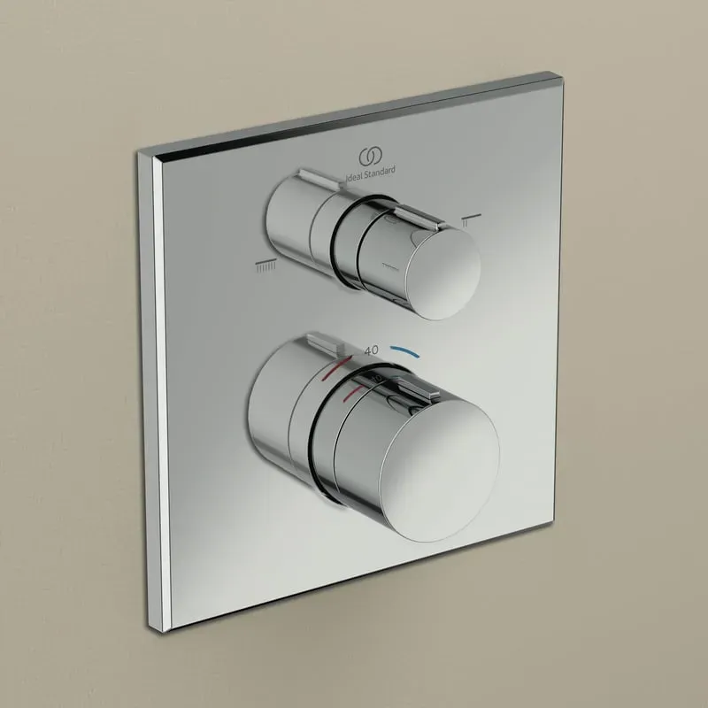 Ceratherm C100 Unterputz-Duscharmatur mit Thermostat Chrom A8588AA