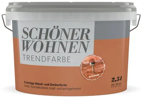 Trendfarbe Arizona rot matt 2,5 l