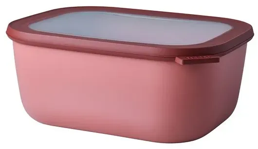 Frischhaltedose rechteckig rosa 3,0 l