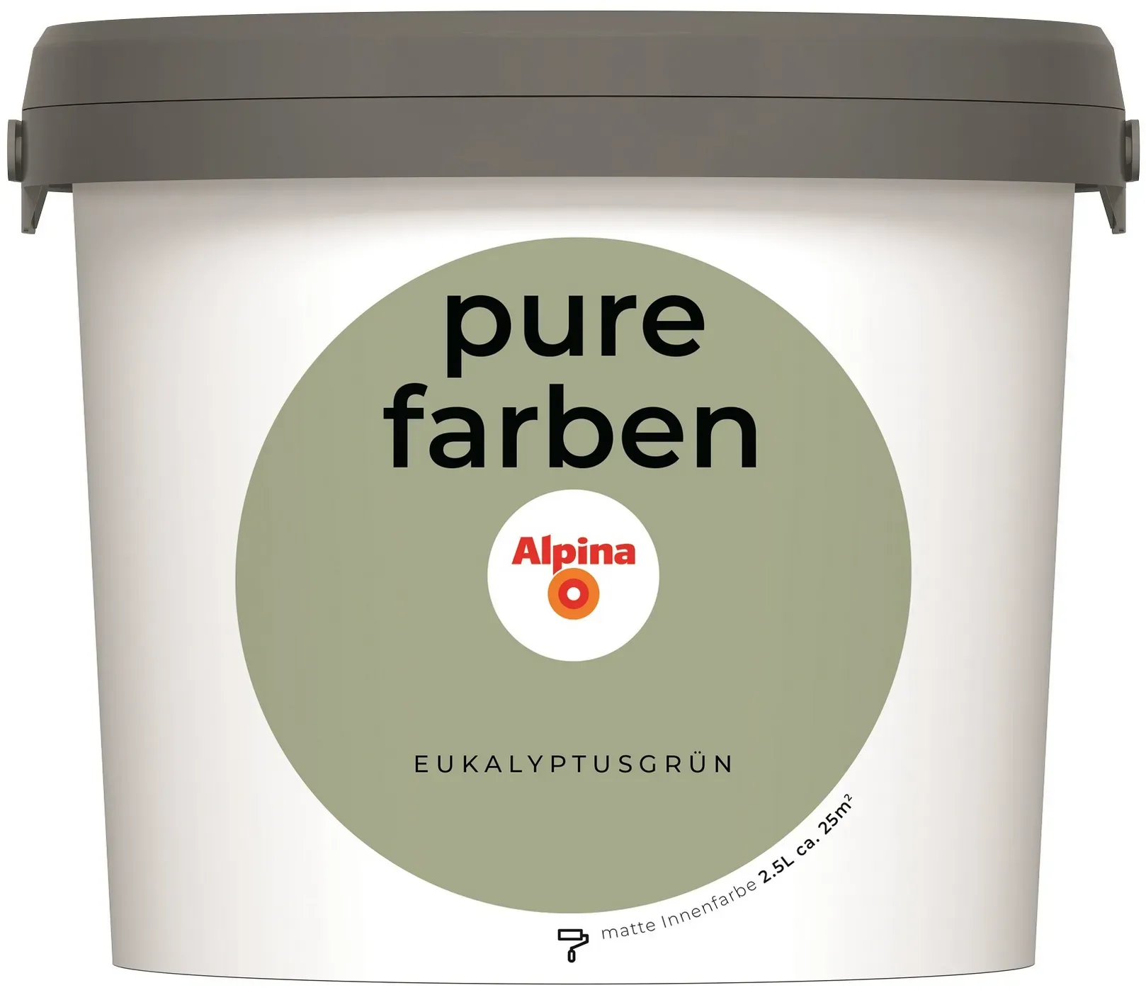 Pure Farben Eukalyptusgrün 2,5 l