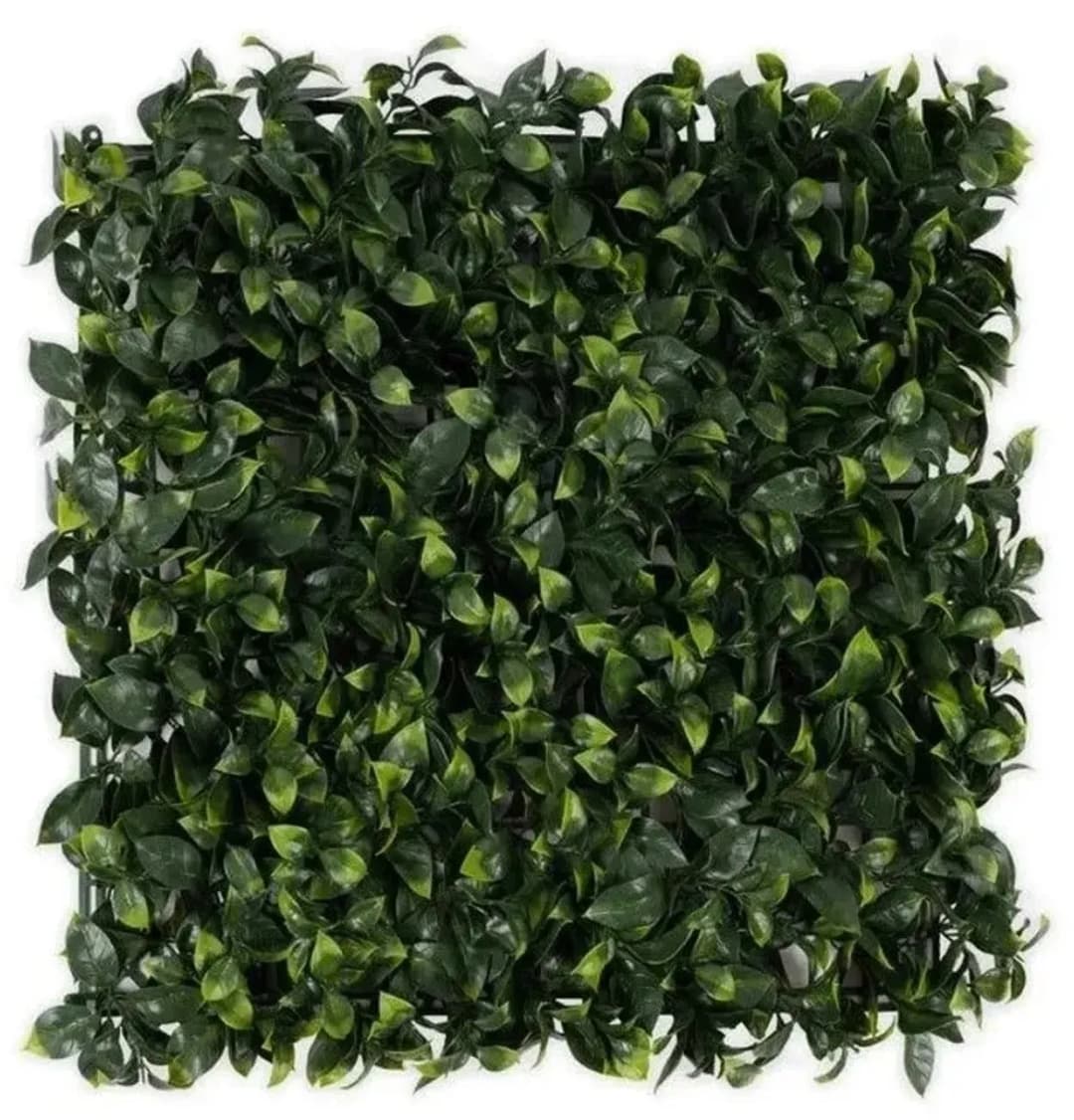 Pflanzenwand Gardenia Kunstpflanze zur Dekoration 50 x 50 cm