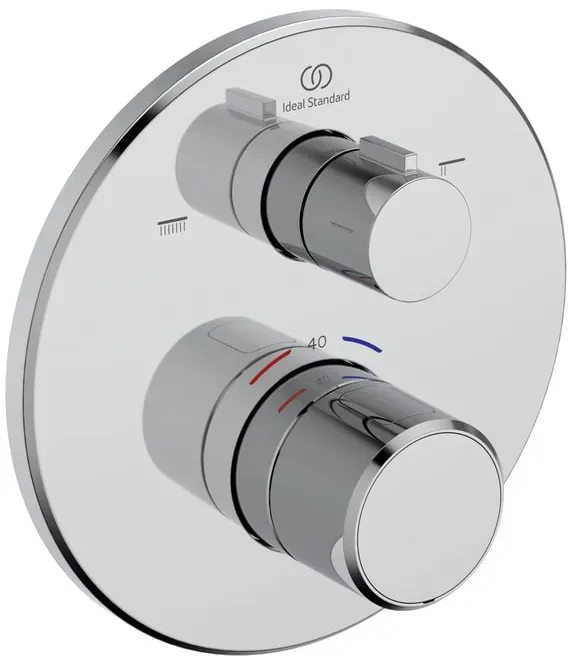 Ceratherm T25 Unterputz-Duscharmatur mit Thermostat für 2 Verbraucher Chrom A8583AA