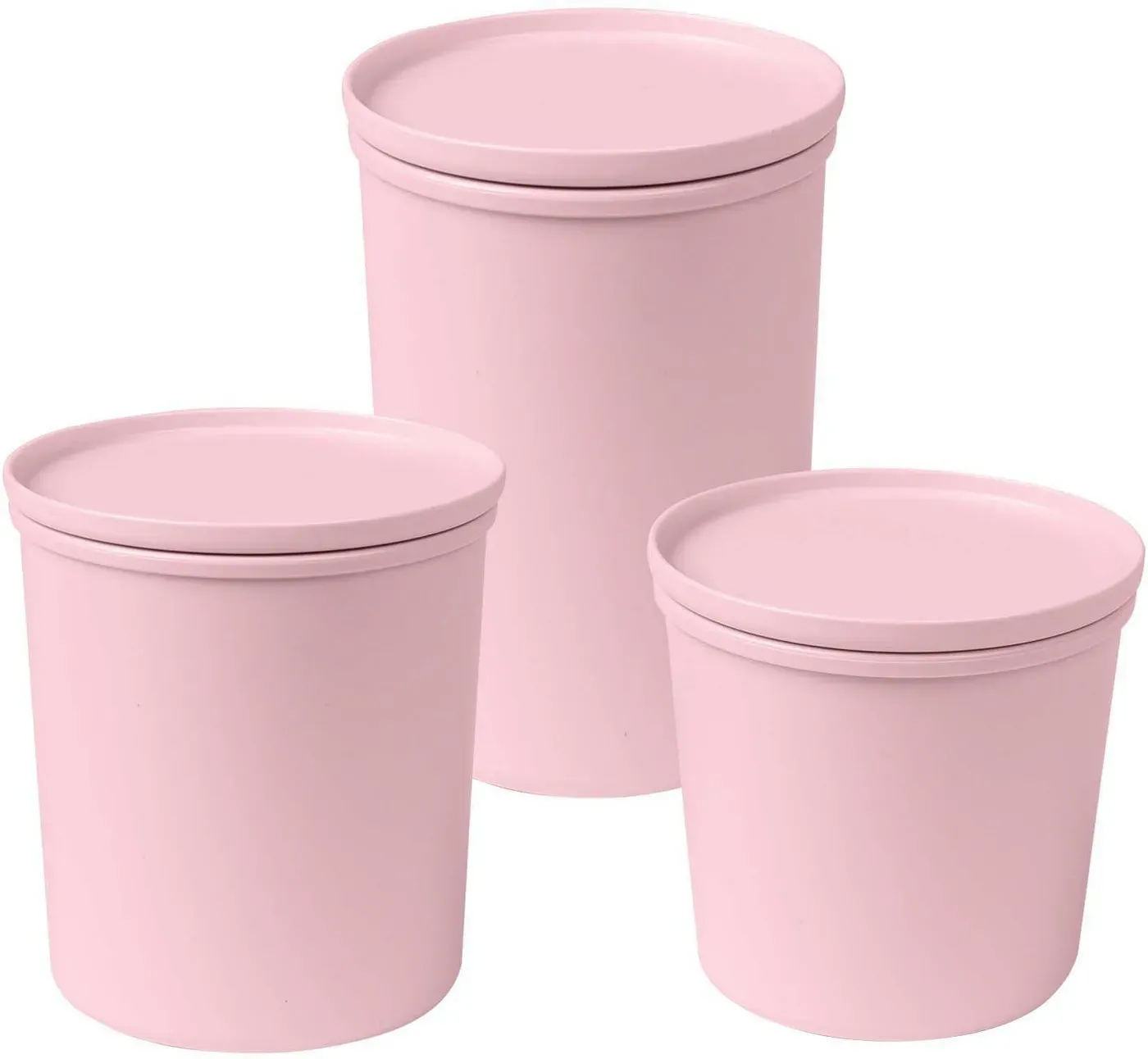 Frischhaltedose rosa 0,5 l 3-teiliges Set