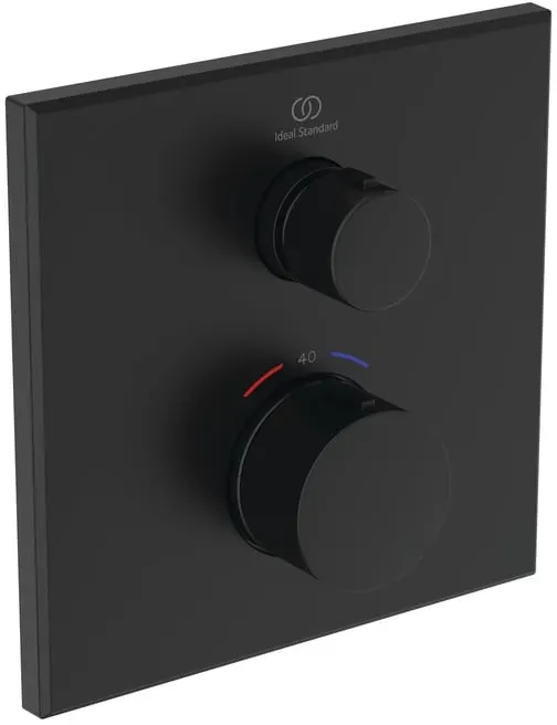 Ceratherm Navigo Duschthermostat Unterputz für 1 Verbraucher Messing Silk Black A8580XG