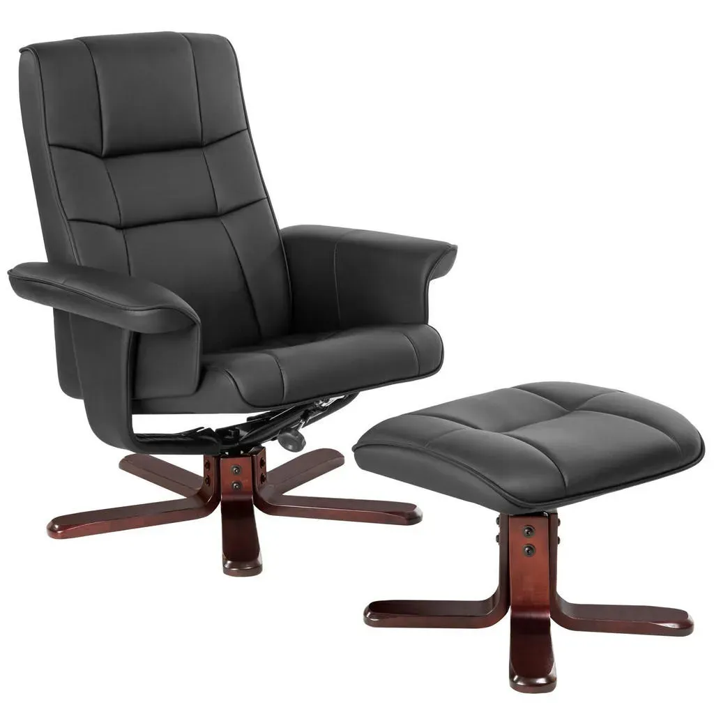 Modell 1 Kunstleder 95 x 100 x 78 cm braun/schwarz