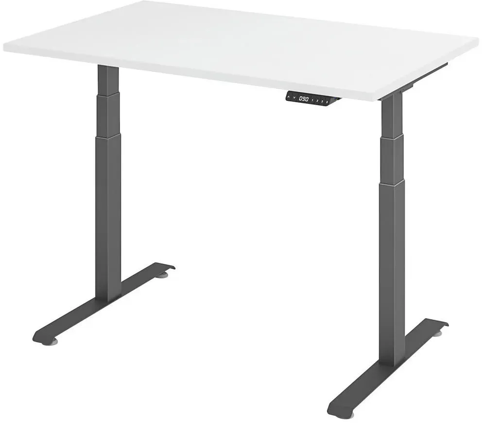 Schreibtisch BaseLite Weiß / Graphit