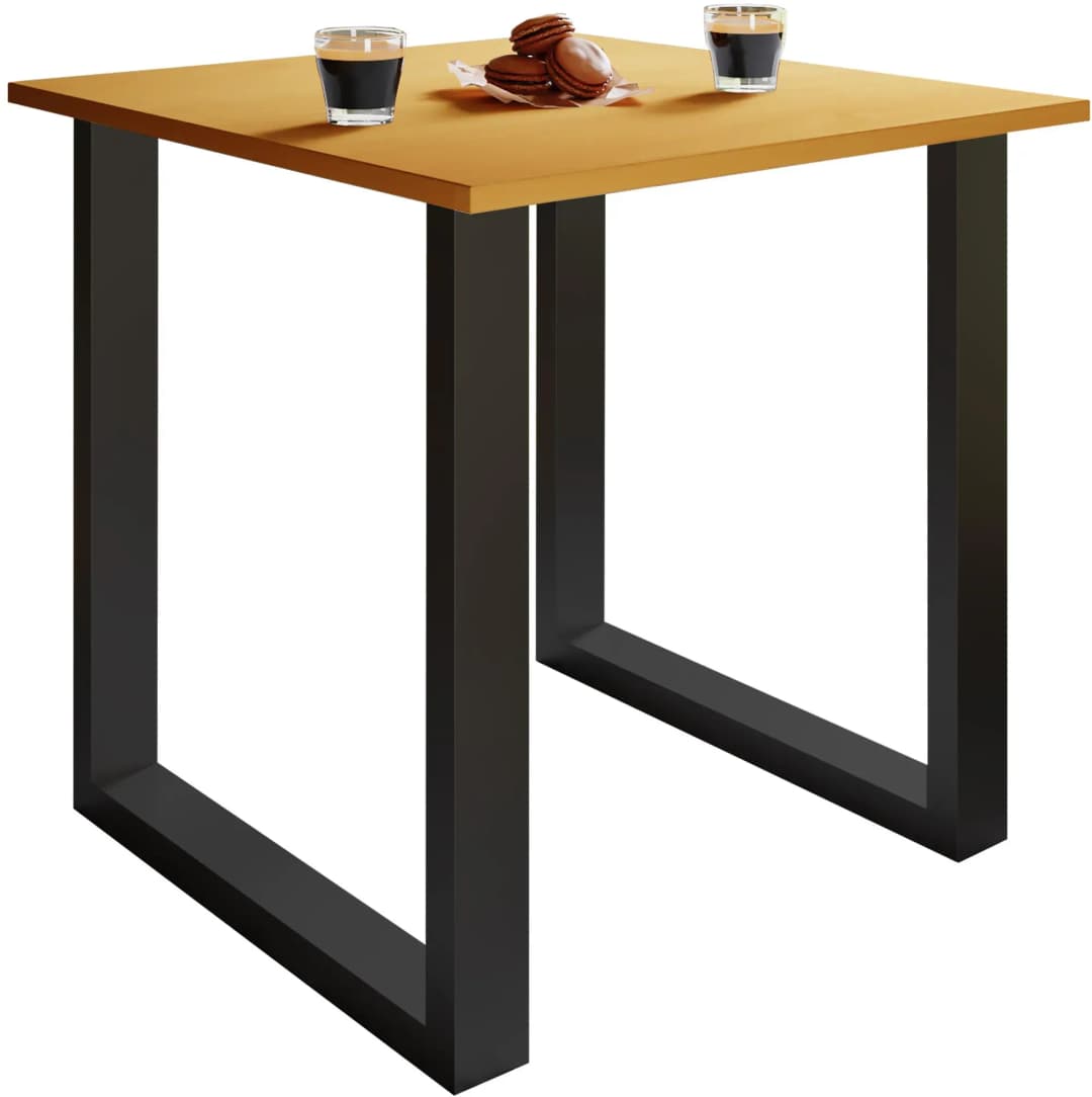 Xona U 80 x 76 x 50 cm braun/schwarz