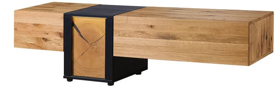 KITZBÜHEL Lowboard 170x52x52 cm Natur Geölt/Lackiert Holz