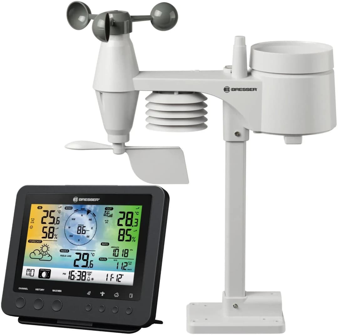 WLAN Farbwettercenter mit 5-in-1 Profi-Sensor