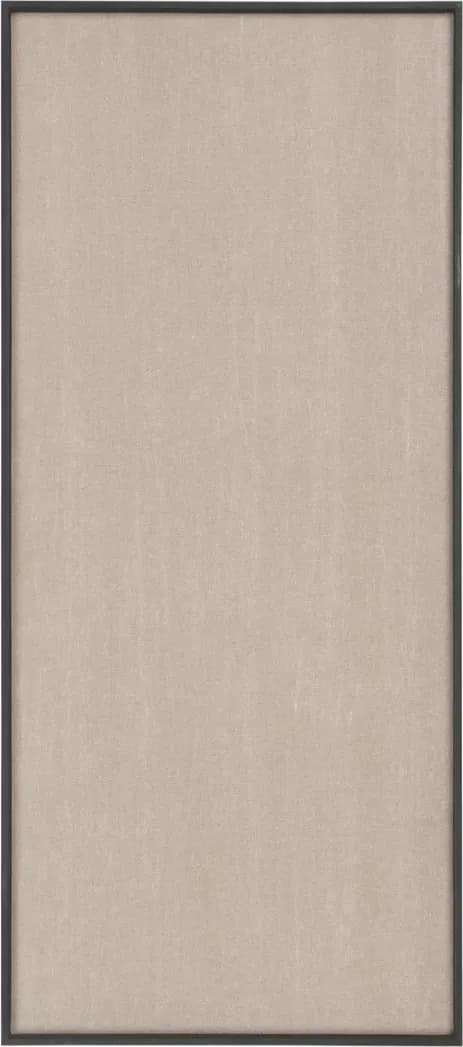 Pinnwand Scenery 45 x 100 cm Schwarz/Beige