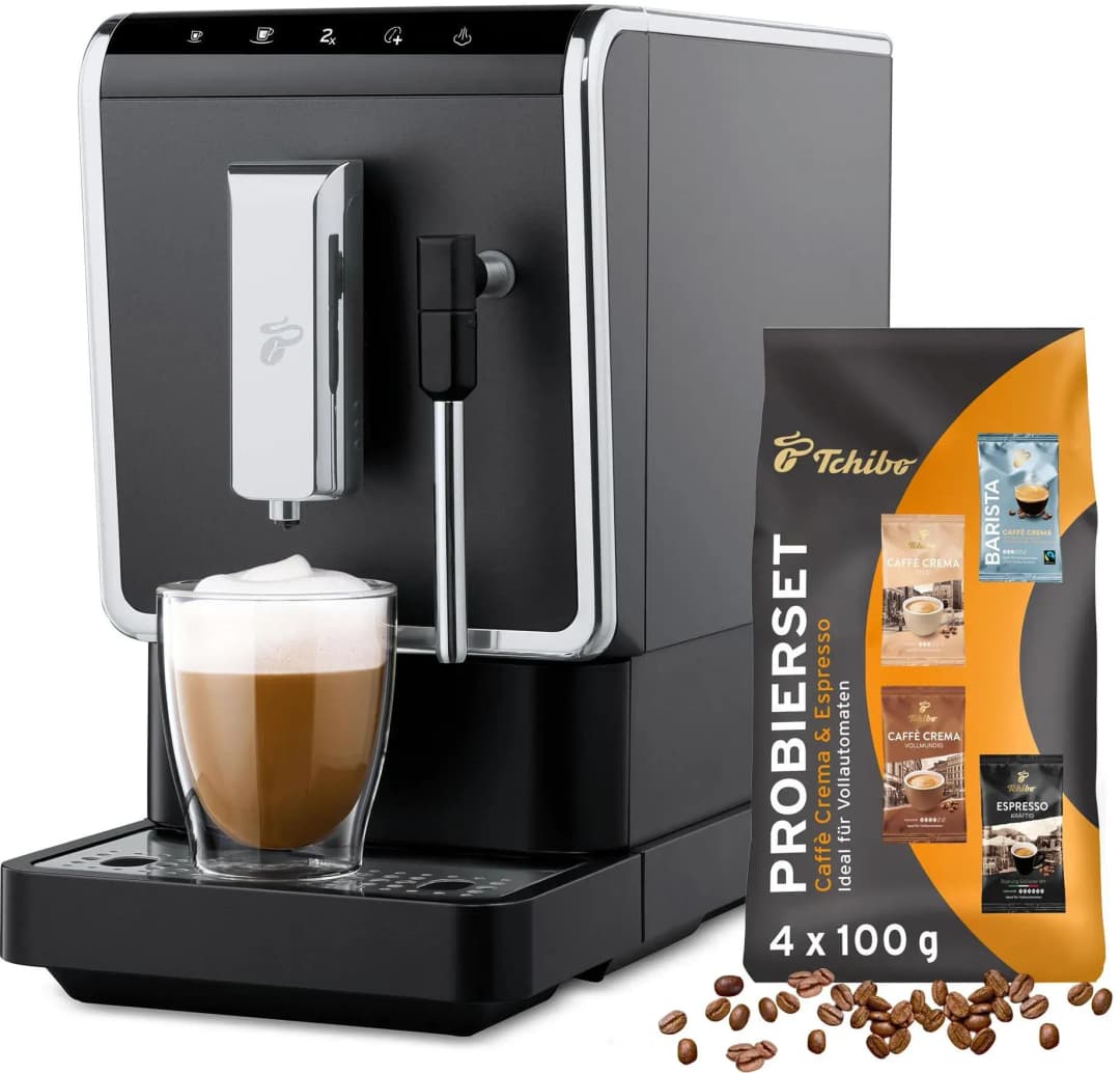 Esperto Latte inkl. 4x 100 g Caffè Crema Probierset