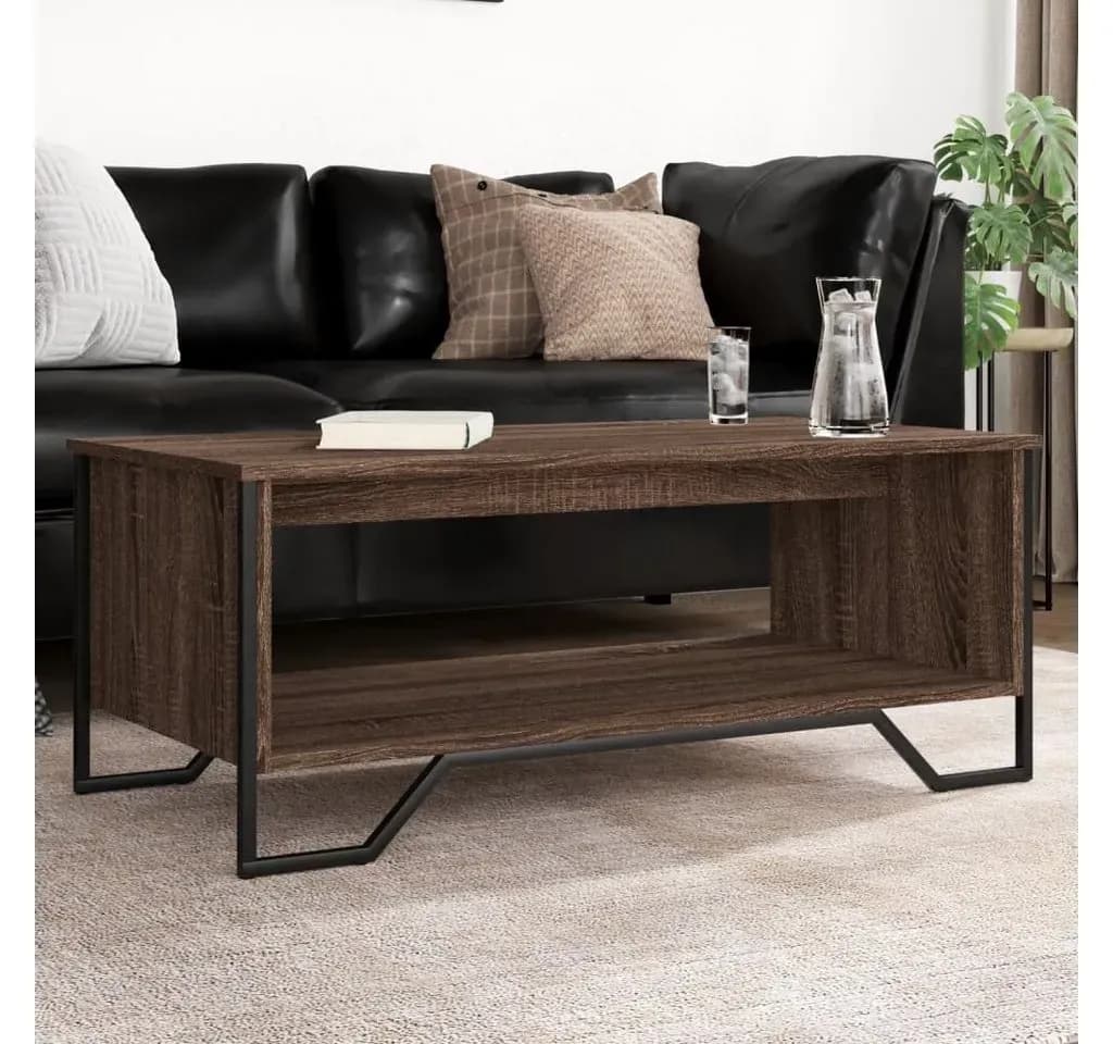 Couchtisch Braun Eiche 100 x 51 x 40 cm