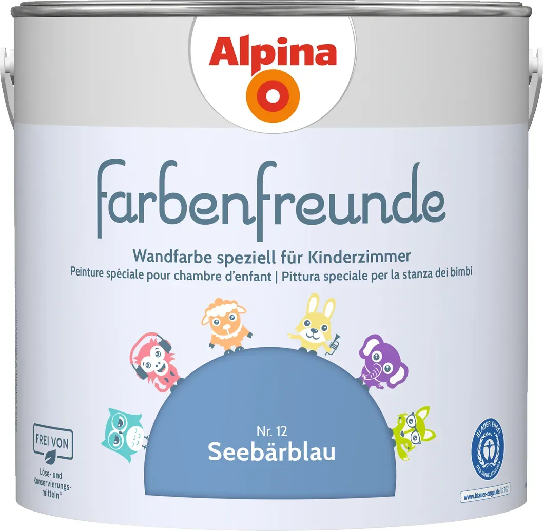 Farbenfreunde Nr. 12 2,5 l seebärblau