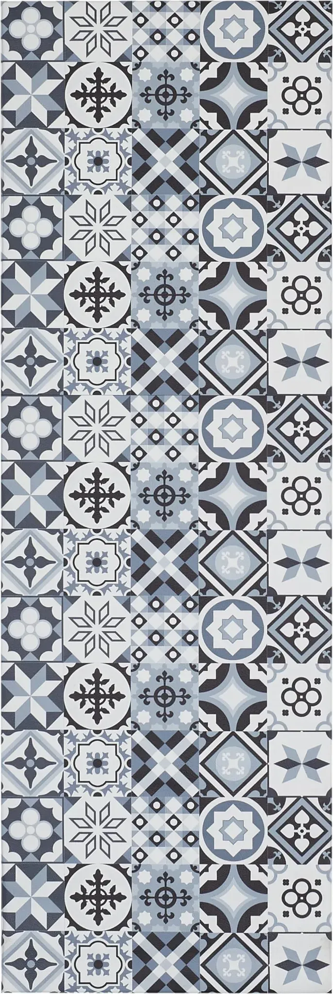 Marrakesch Küchenläufer 50 x 150 cm grau