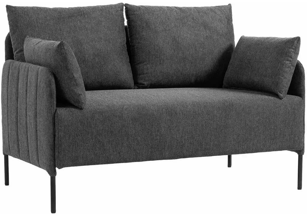 Couch 2-Sitzer schwarz