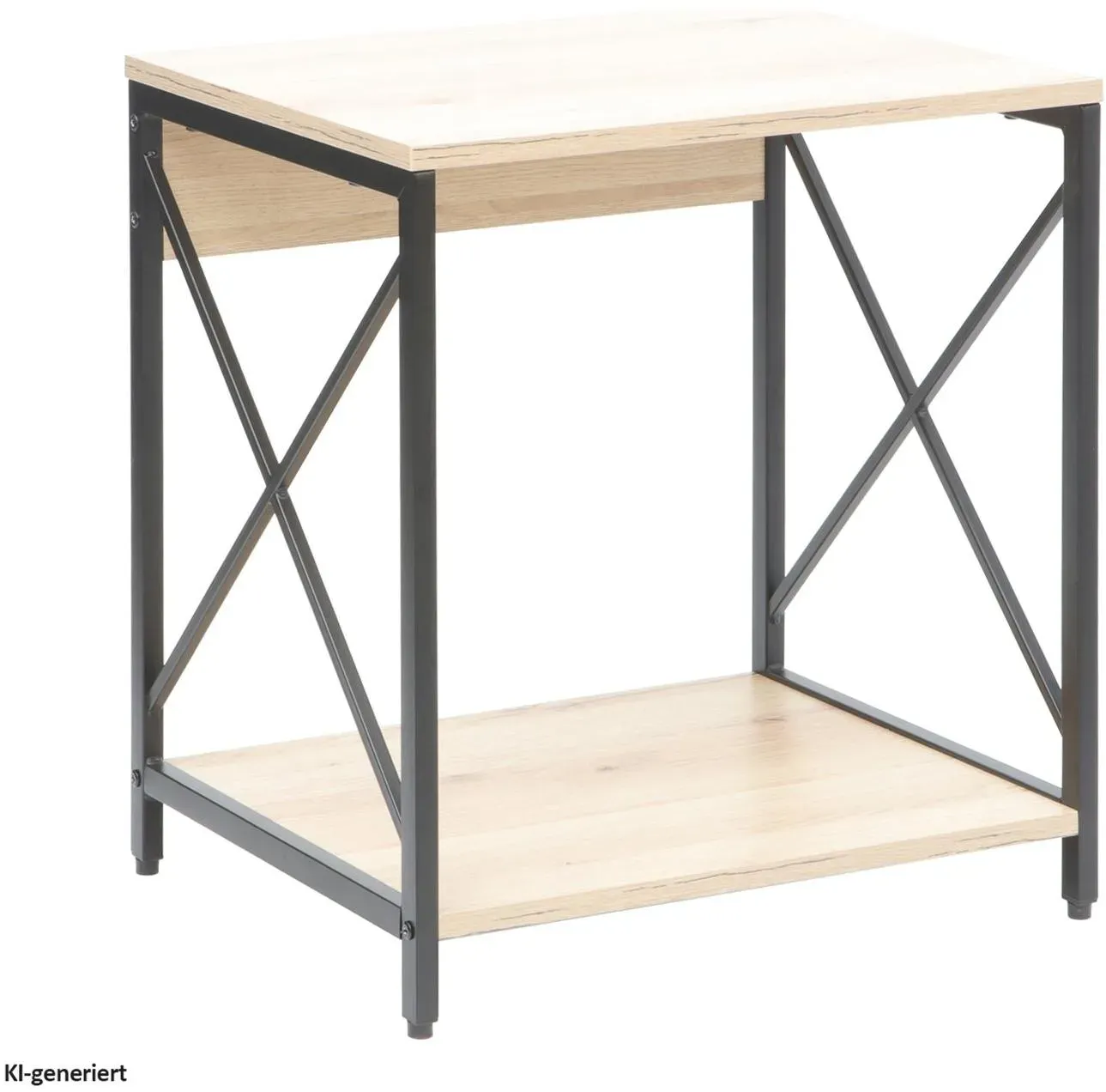 Beistelltisch Cedrik Artisaneiche-Schwarz
