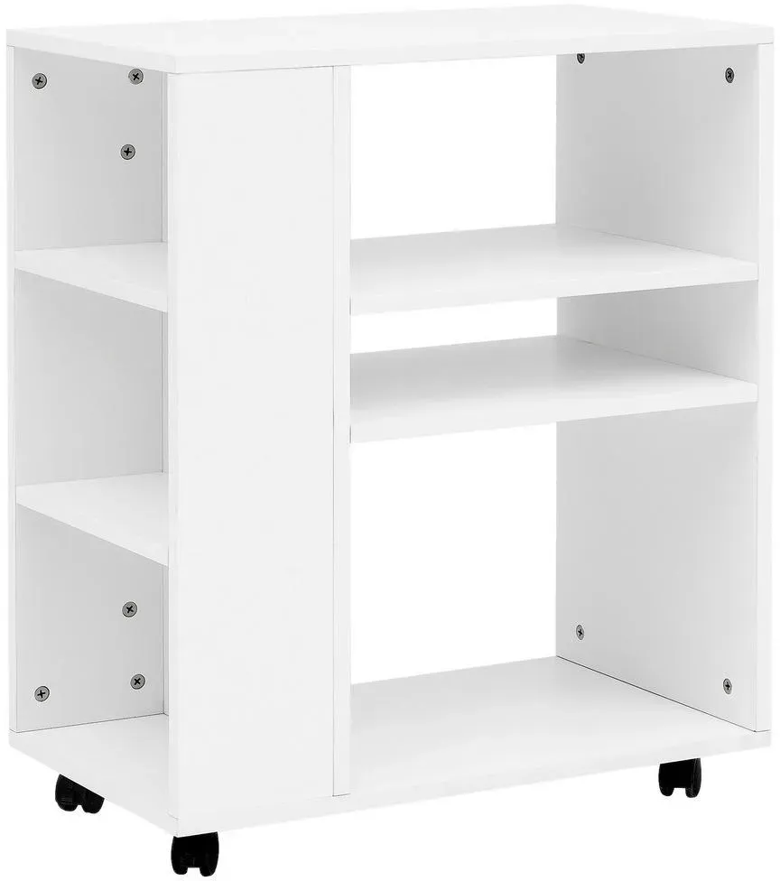 Standregal 60 x 35 x 75 cm Weiß