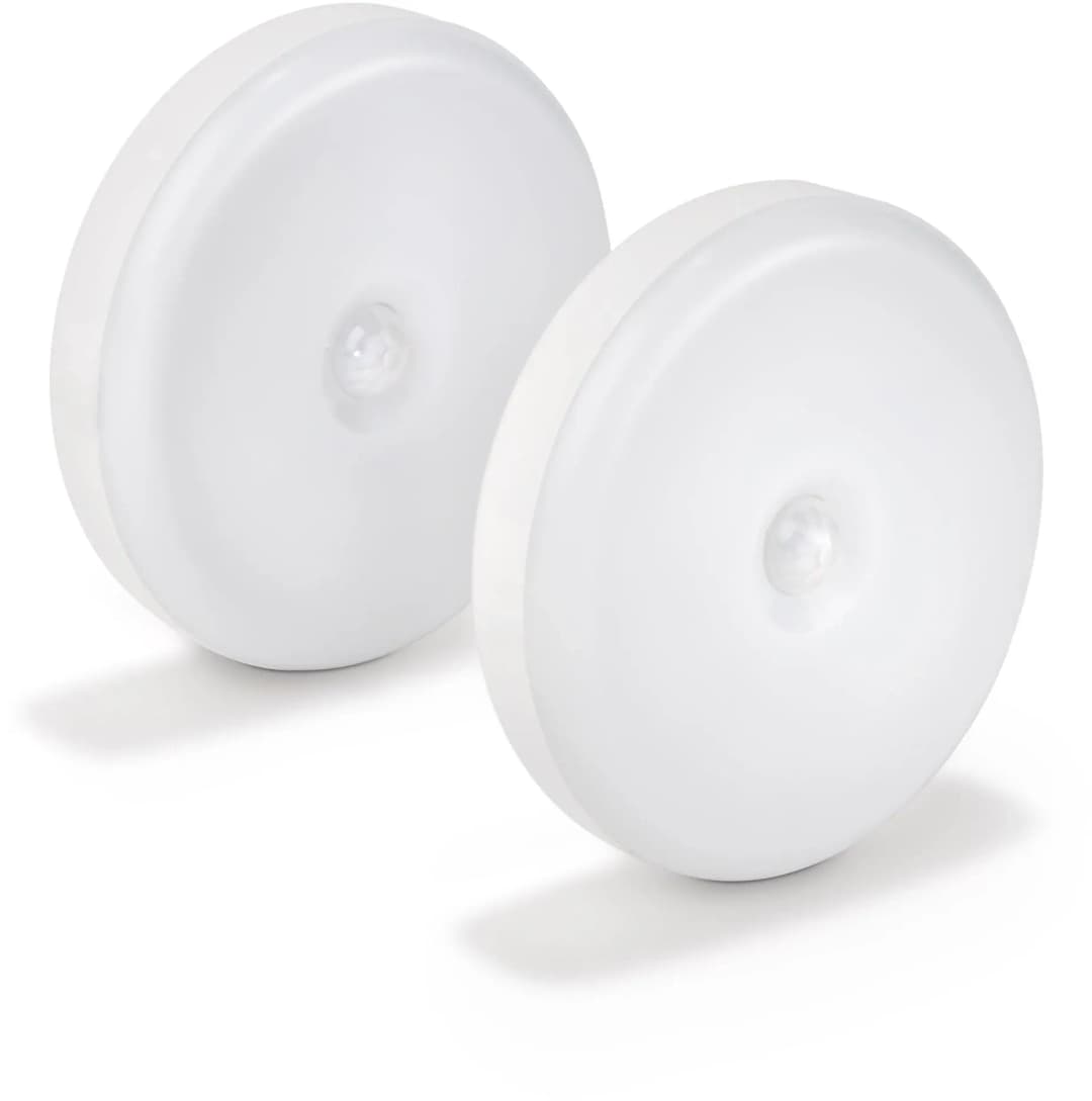 LED Akku Nachtlicht CASCIA BATTERIEBETRIEBENE LAMPE 2 STÜCK IP40 WEISS