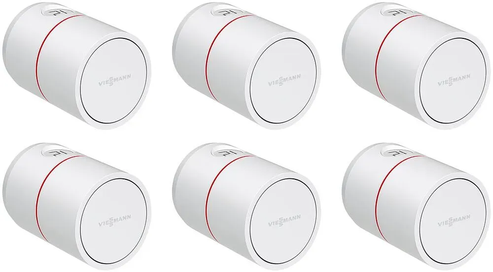 ViCare Erweiterungs-Paket Radiator L 6er-Set Weiß