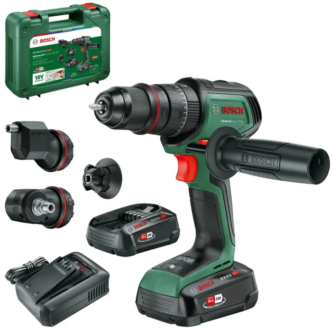 AdvancedImpact 18V-80 QuickSnap inkl. 2,5 Ah Akkus