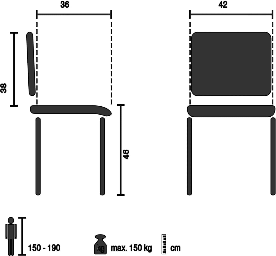 T37 V 4 Kunststoff weiß 4er Pack