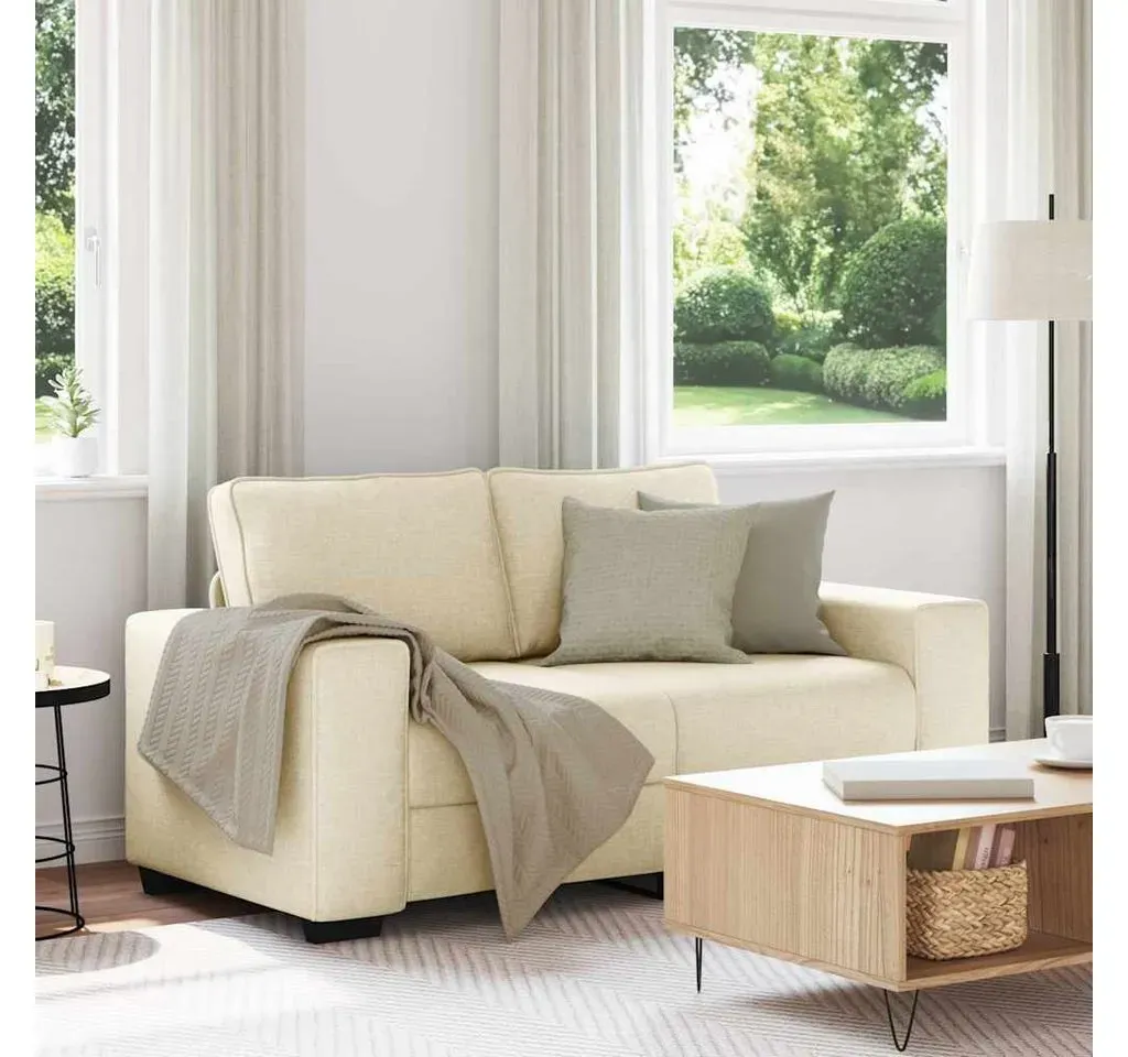 Couch Polyester 2-Sitzer Weiß