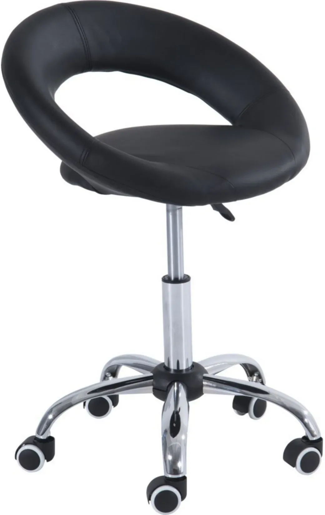 Rollhocker schwarz