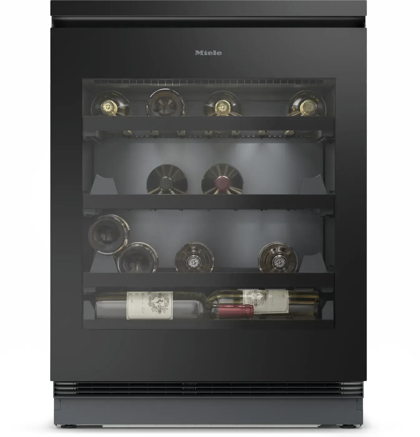 KWTUS 7054 F Obsidianschwarz Glas