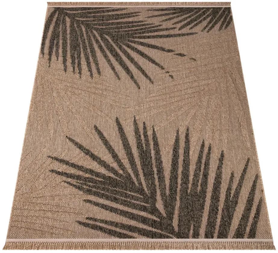 Outdoor Teppich 200 x 280 cm Beige