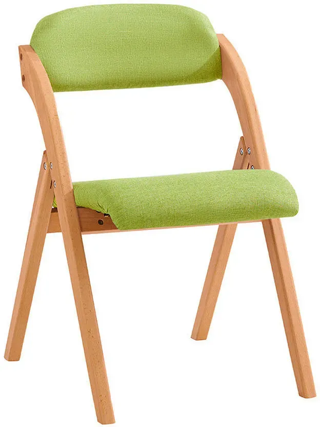 Klappstuhl gepolstert grün