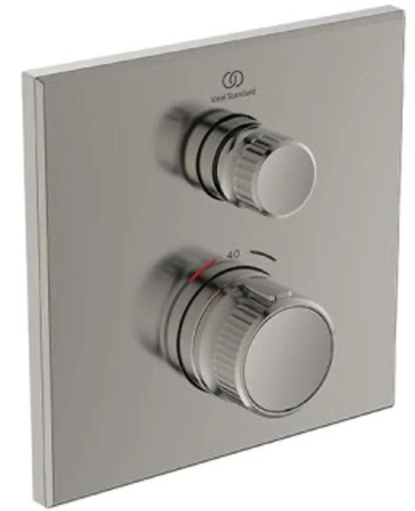 Ceratherm Navigo Duschthermostat eckig für 1 Verbraucher Silber A7301GN