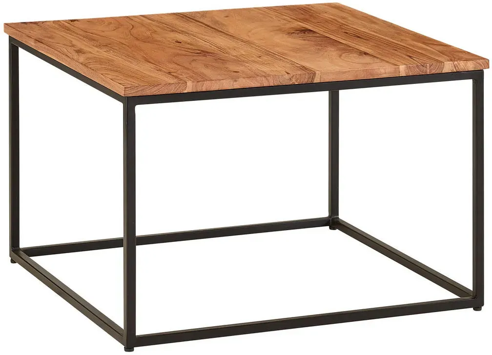 Couchtisch Industrial Beige Akazie 60 x 41 x 60 cm