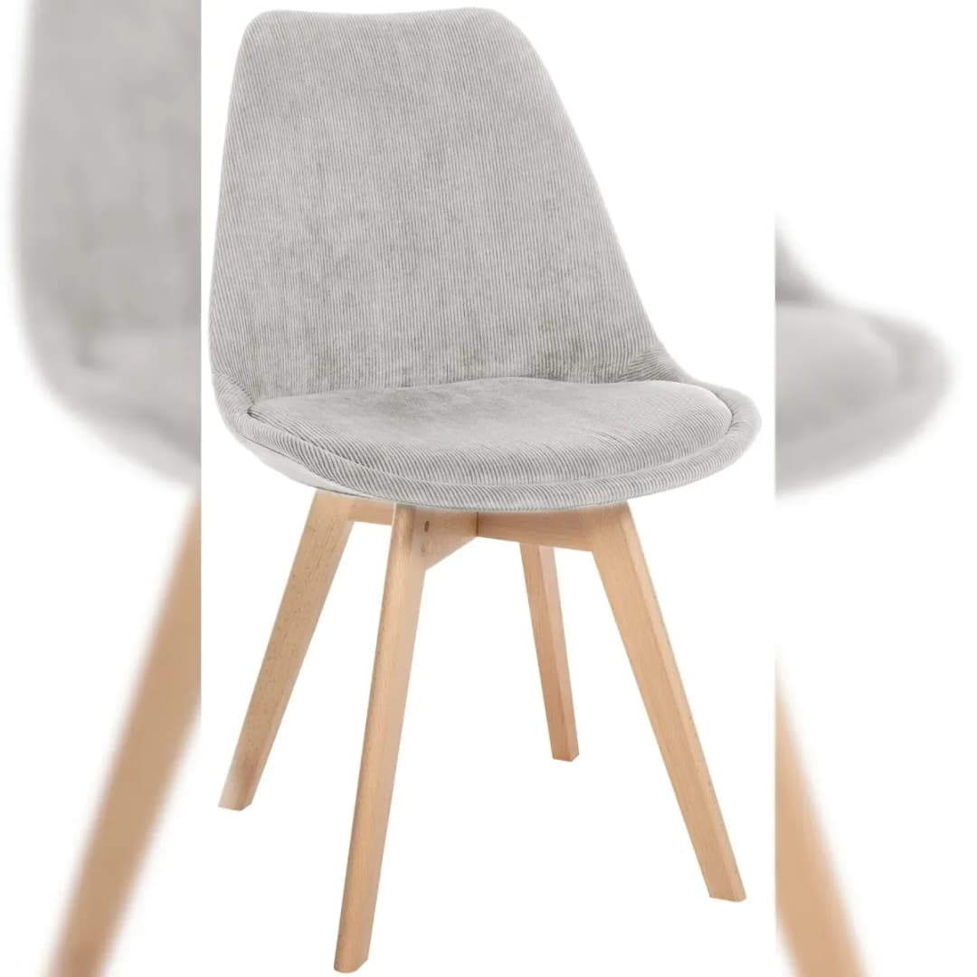 Esszimmerstuhl Linares Cord beige