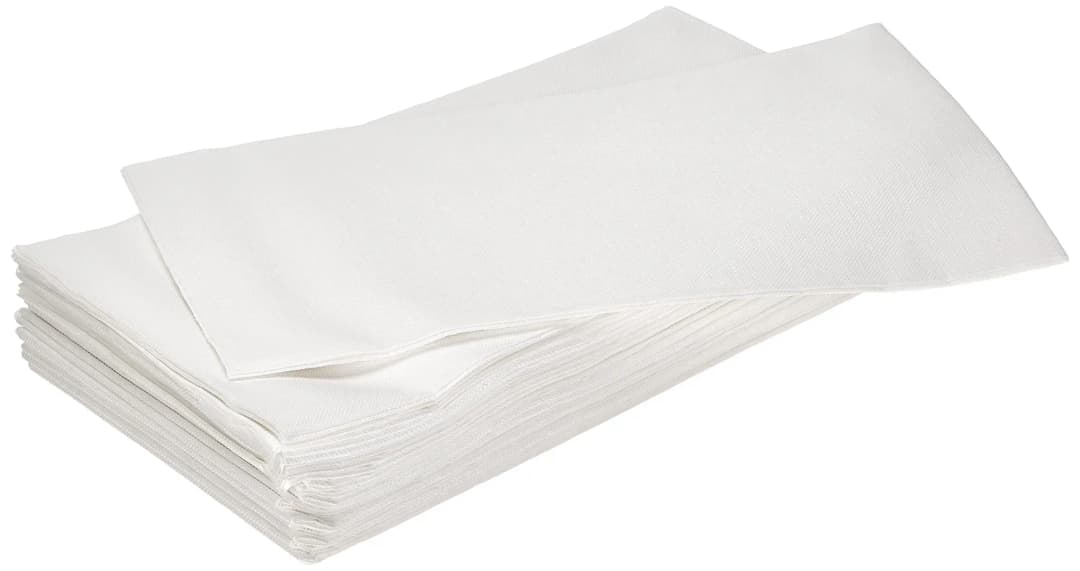 Mitteldecke Tissue ROYAL Collection 80 x 80 cm Weiß