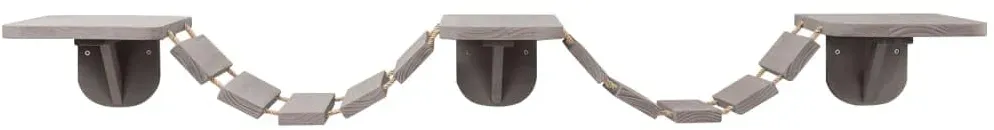 Kletterwand 150 x 30 cm taupe