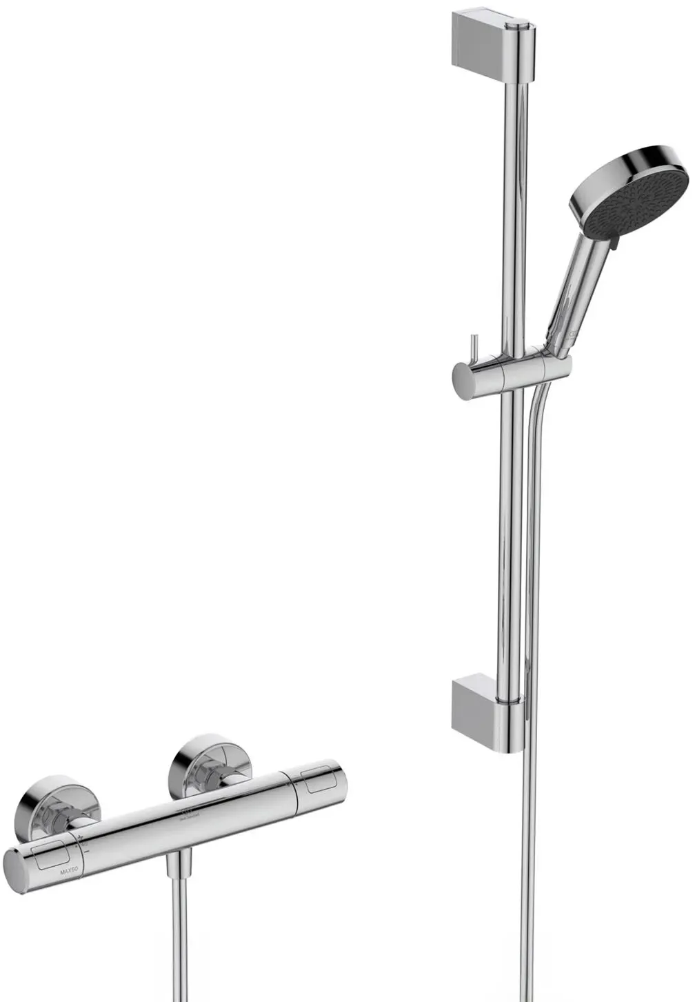 Ceratherm T25 N Duscharmatur Aufputz mit Thermostat für 1 Verbraucher Chrom A8538AA