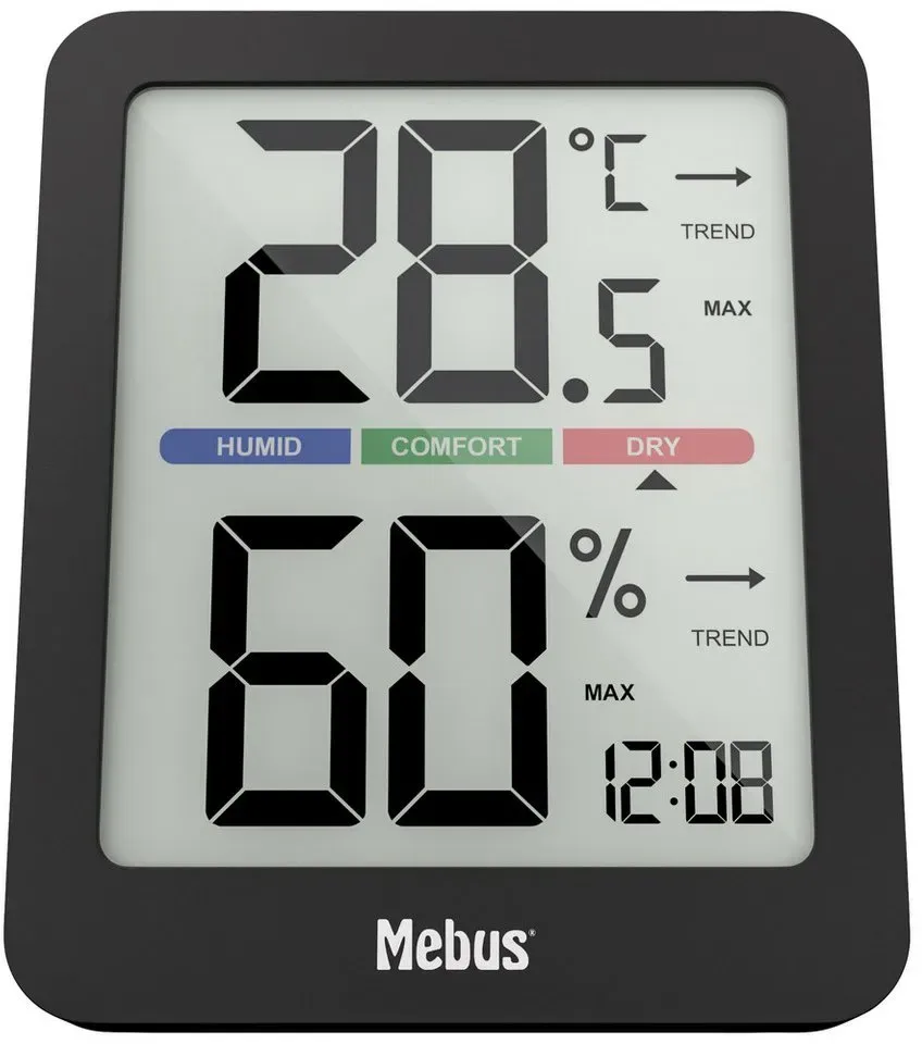 Funk-Thermo-/Hygrometer Schwarz 11115