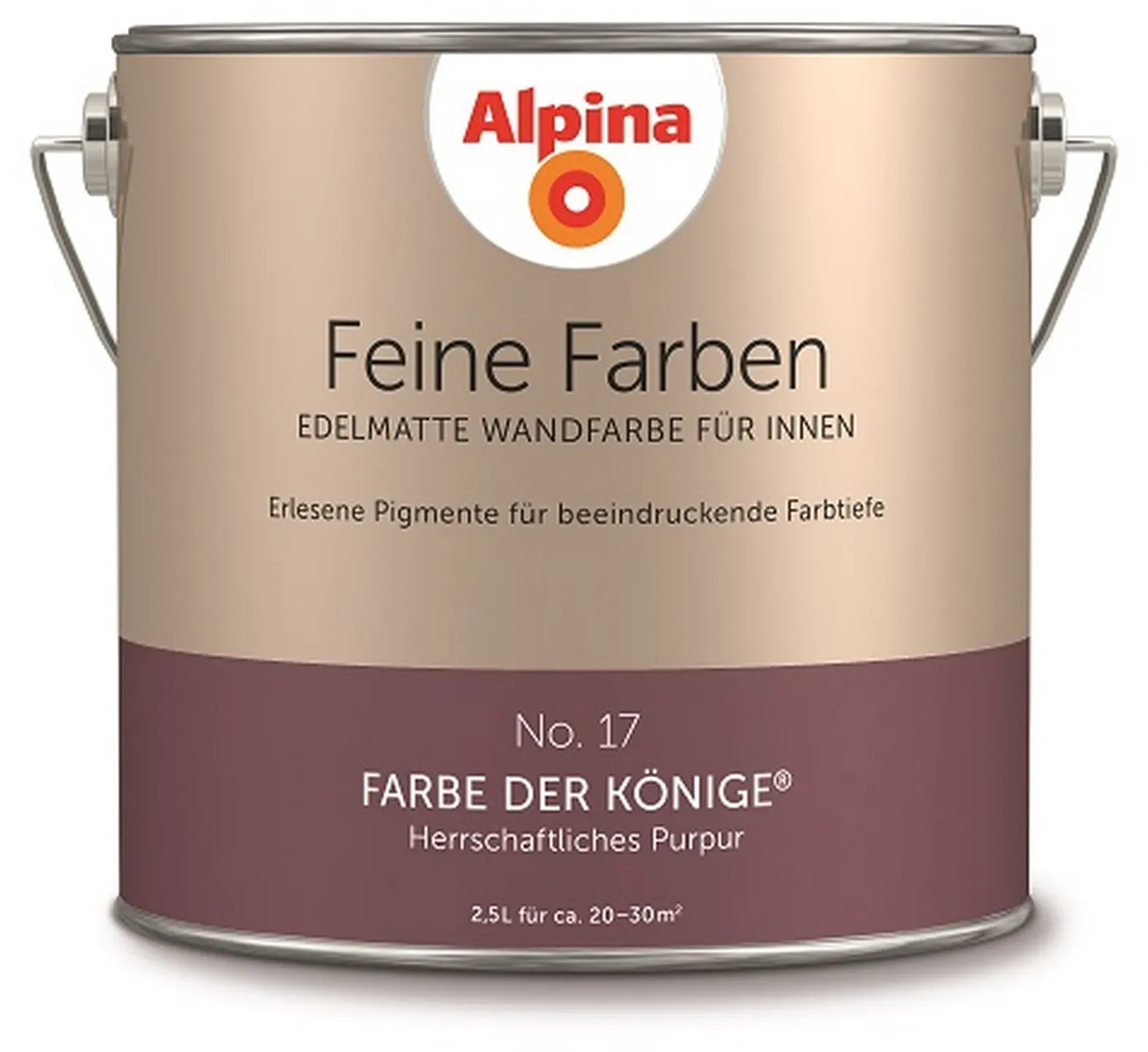 Feine Farben 2,5 l No. 17 farbe der könige