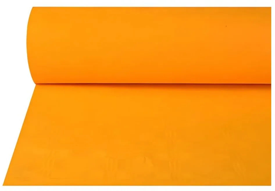 Papiertischtuch mit Damastprägung 50 x 100 cm Orange