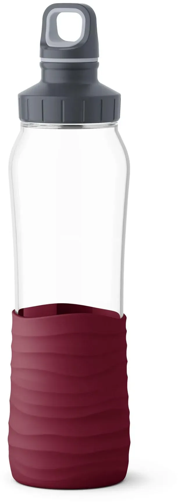 Drink2Go Glas Dunkelrot 0,7 l